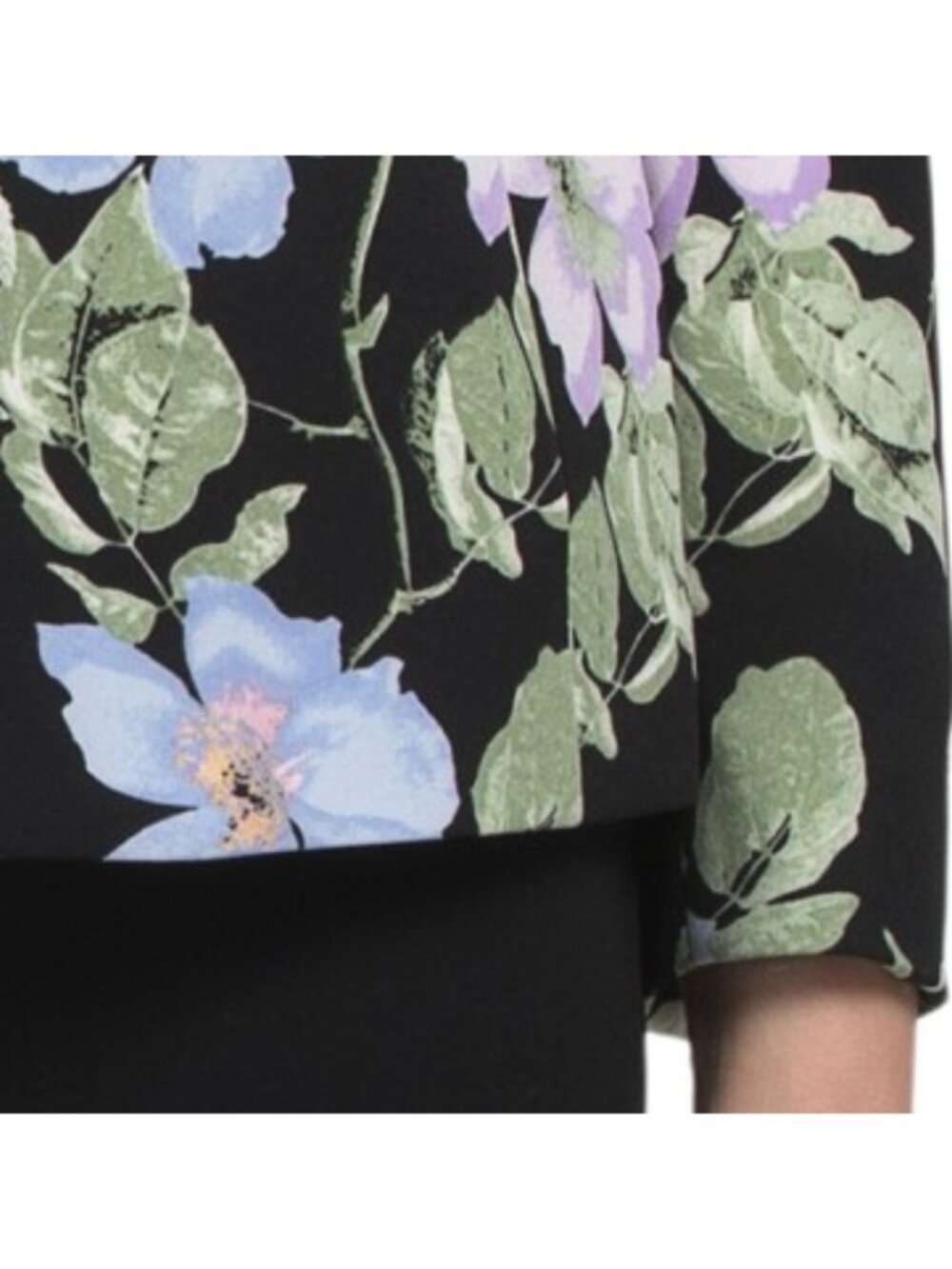 KASPER Petite Printed Scuba Jacket - Picture 4 of 4